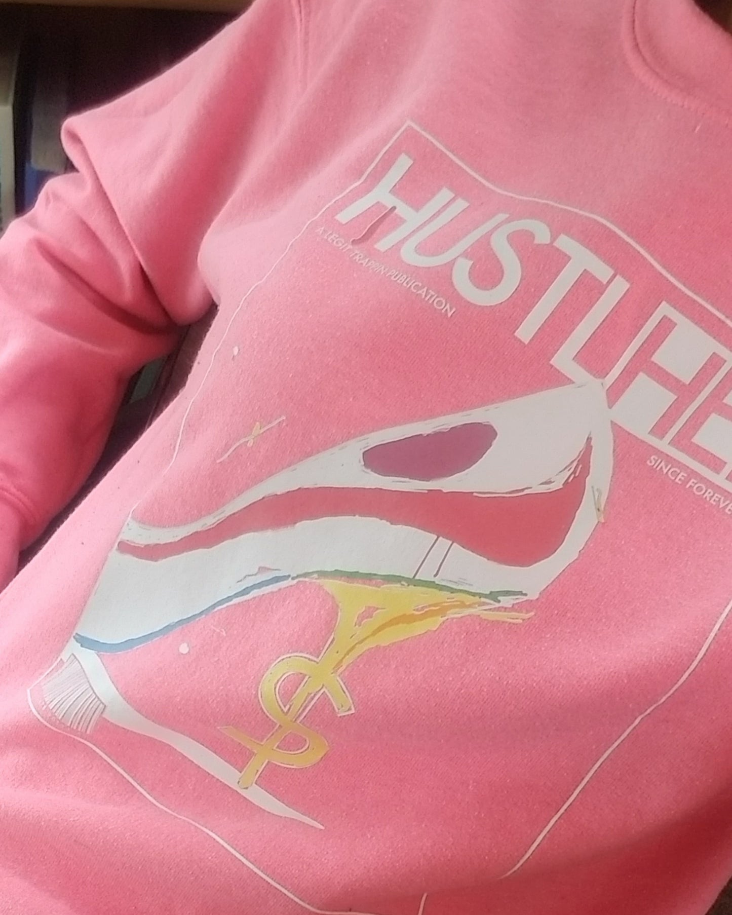 Crewneck "HustlHER" Sweatshirt