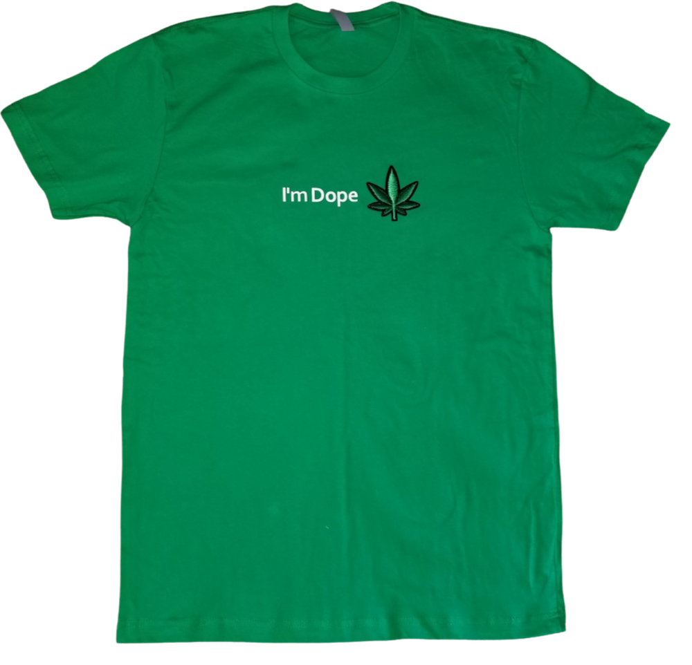 Green "I'M DOPE" Tee