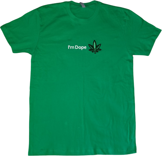 Green "I'M DOPE" Tee