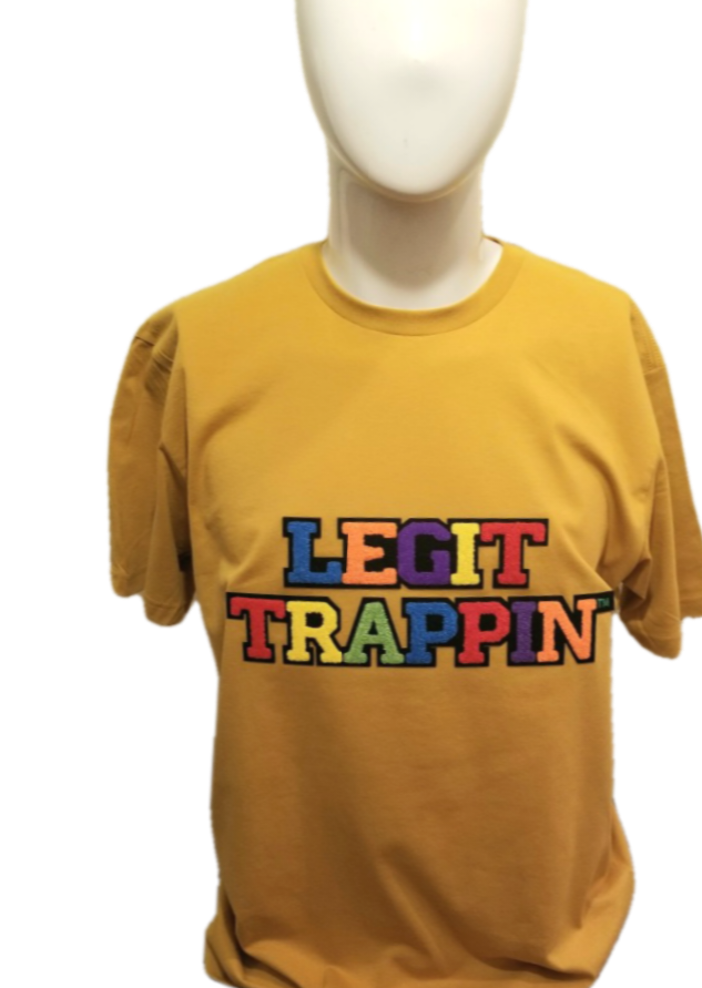 *SPECIAL* Gold "LEGIT TRAPPIN" Tee